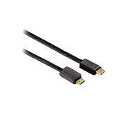 Кабель HDMI 1.4 (m-m), 1.5 м, позолоченные контакты, черный, Hama